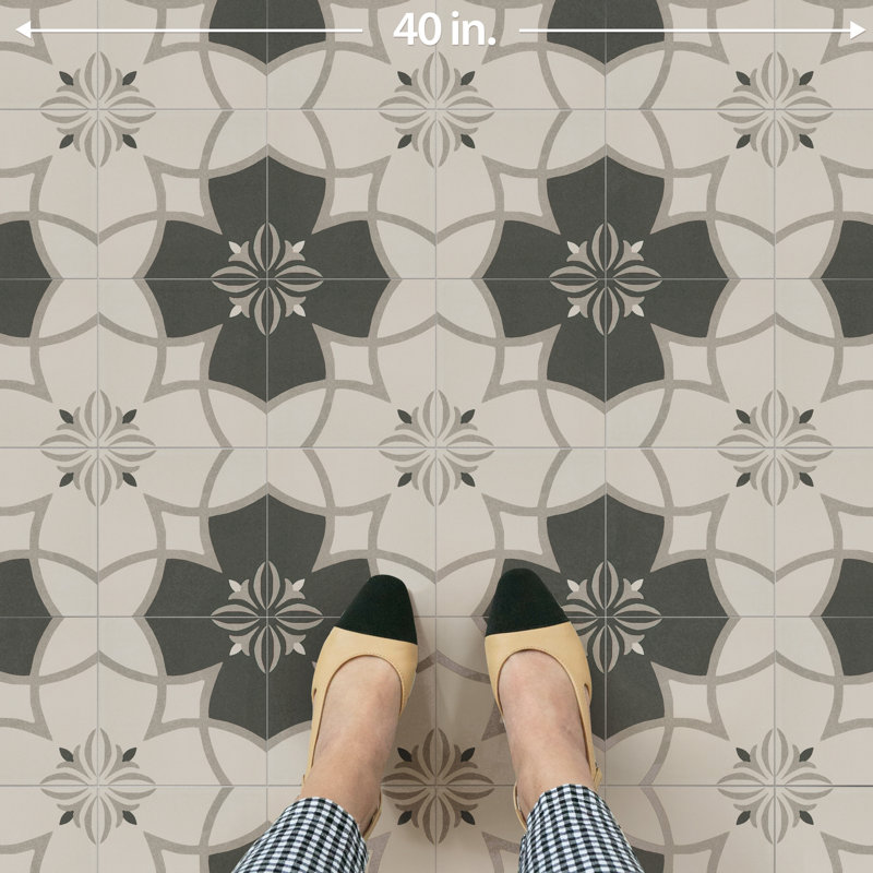 Twenties 8" x 8" Ceramic Wall & Floor Tile