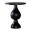 Grande table de bout à piédestal blanc 24,25 po Devrek-1676743677