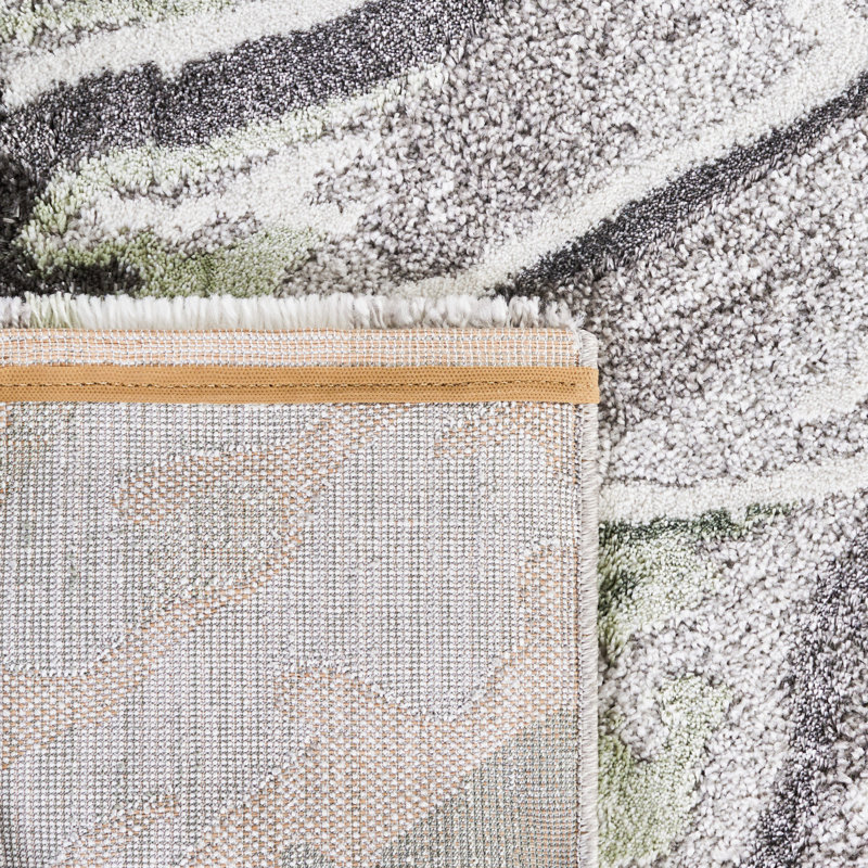 Grovesend 300 Performance Abstract Rug, Runner 2' x 8'