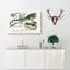 Green Iguana And Lizard by Charles D' Orbigny - Wrapped Canvas Painting-55360264