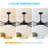 6 Aluminium Blades Indoor Ceiling Fan With Light Kit And Remote Control-1074259485-1083451005