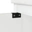 Meuble-lavabo 36 po avec lavabo simple, meuble-lavabo sous-comptoir moderne avec 2 portes et 4 tiroirs, l 35,8 po x P 19,7 po x H 35,4 po.