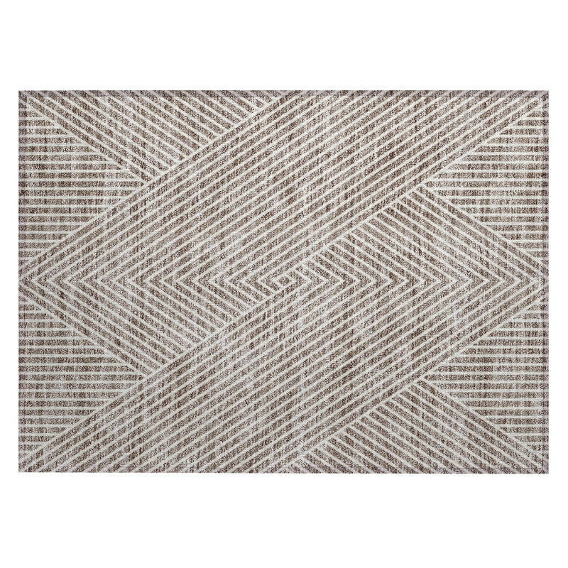Pentagia Area Rug, Rectangle 1'8" x 2'6"