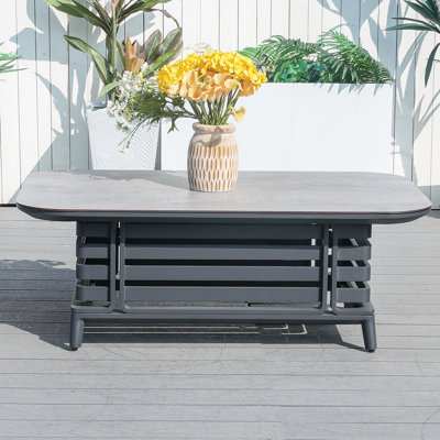 Hudson Aluminum Coffee Table