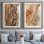 «Tree Texture Triptych I-Premium», reproduction encadrée prête à être accrochée-1200601936-1200601964