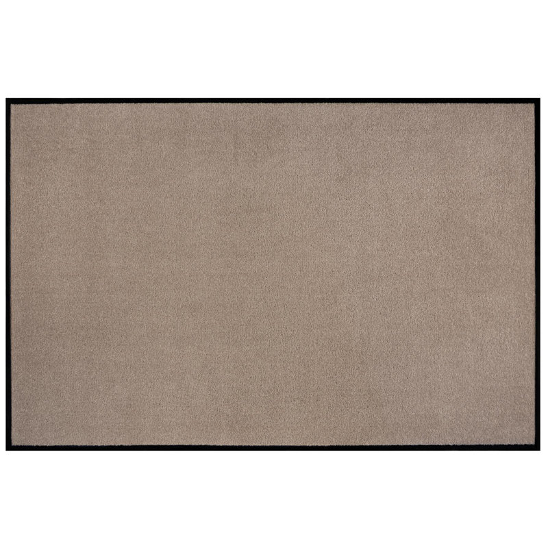 Boothe Doormat, 0.7cm H x 40cm W x 60cm D, Beige