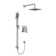 Zendo 1/2" Pressure Balance & Thermostatic Shower System with up to 2 Functions featuring RioWise™ Valve Technology