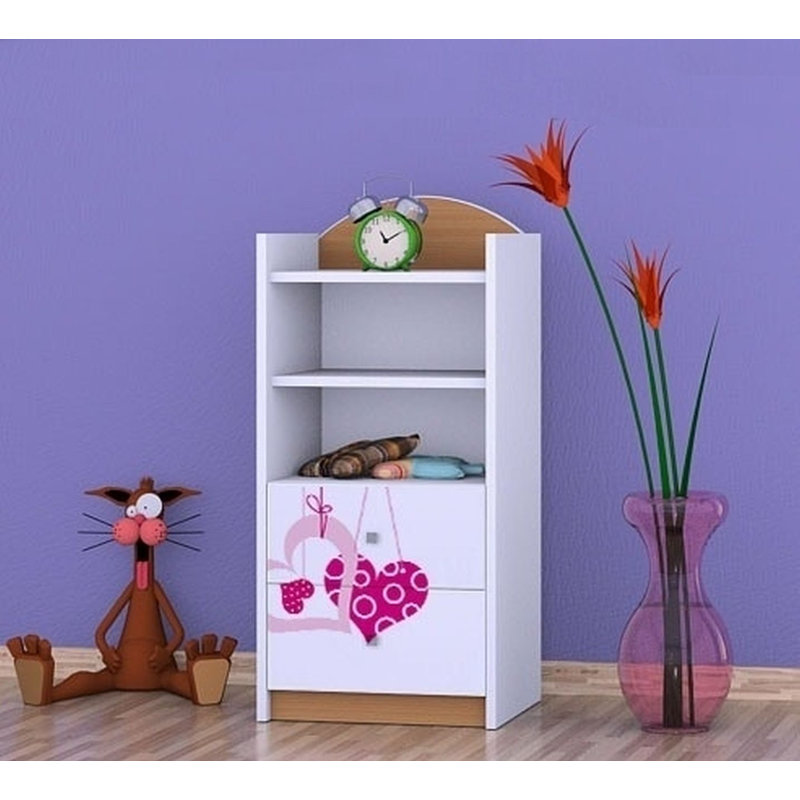 Joaquin 96cm H X 45cm W Kids Cube, Natural