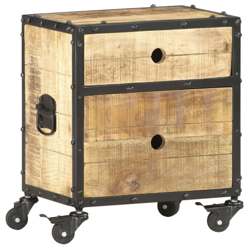 Witcher 40cm W Iron Bedside Table