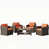 Orange is out of stock selected