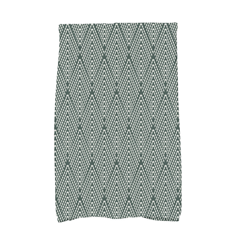 Jacquees Hand Towel, Green