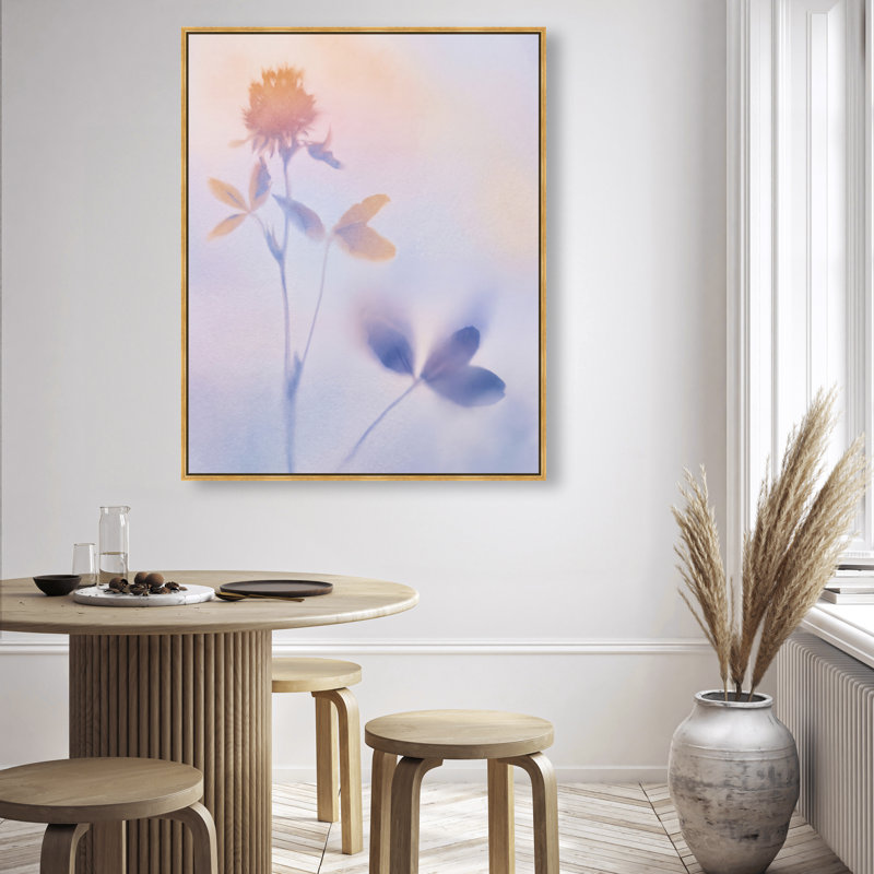 Lavender Shadows II Print by Oliver Gal, 37"H x 46"W, Gold Floater Frame