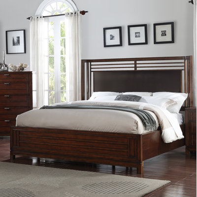 Leonid Vegan Leather Standard Bed