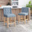 Ensemble de 2 tabourets de comptoir capitonnés à oreilles 27 po Vienna-82170583-82170582