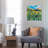 " Foxy Triptych Panel III " by Iris Scott-18757372-74378978-74378983