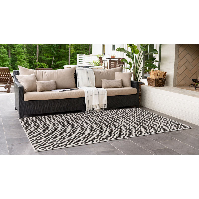 Jill Zarin Costa Rica Indoor/Outdoor Rug, Rectangle 9' x 12'