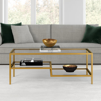 Four Leg Coffee Table with Storage