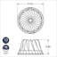 Belfry Kitchen Kulpmont Fluted Cake Pan