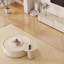 Table basse simple de style crème