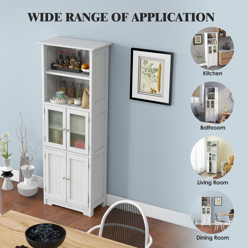 Elmendorf 163cm Kitchen Pantry