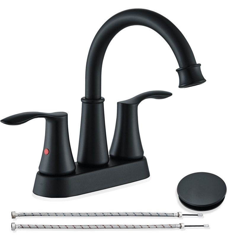Robinet de salle de bain à ensemble central avec bonde