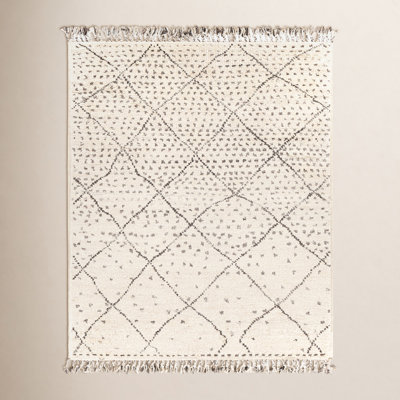 Morocco Hand-Woven Geometric Rug