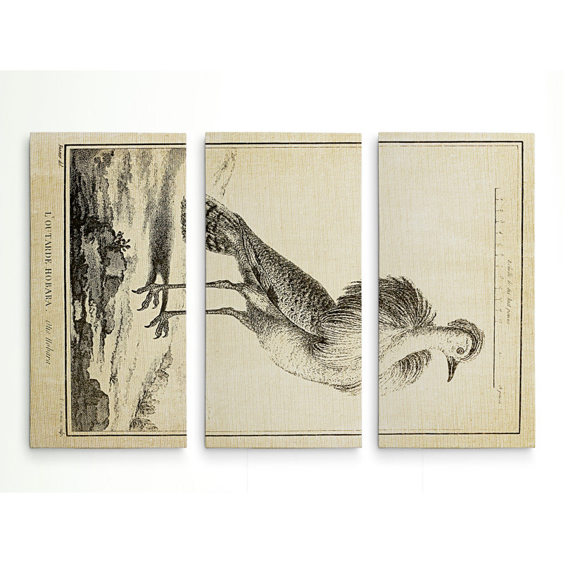 3 - Pieces, 24" H x 36" W x 1.5" D