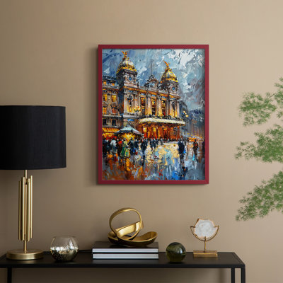LANDSCAPES Series CCCLXIII Framed Print - Solid Wood