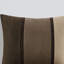Édredon brun en faux suède - 7 pièces pour très grand lit avec literie en tissu lisse avec détails en pièces-124755086-124755088