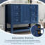 Meuble-lavabo 36 po avec lavabo en céramique-609063469