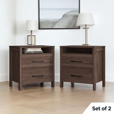 Wilder 22.7" 2 Drawer Nightstand