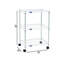 Étagère de boulanger standard en acier inoxydable de 24 po avec compatibilité pour four à micro-ondes-72384681