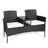 Aciano 2 - Person Patio Conversation Set with Cushions-1422197225