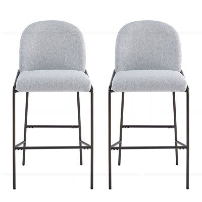 Ensemble de 2 tabourets de bar Galen
