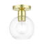Plafonnier semi-encastré 1 lumière 6,5 po Funnell-473056797