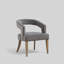 Fauteuil demi-tonneau d'appoint l 25,75 po