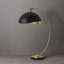 Lampe de table Luna Bella - 28 po, laiton patiné, abat-jour noir mat / feuille d'or, base en marbre, gradateur-1428947286-1361199626