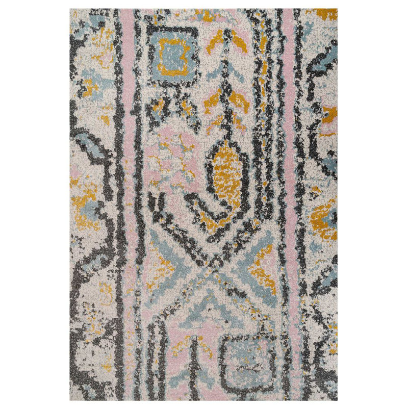 Owaneco Abstract Area Rug, Rectangle 60 x 110cm