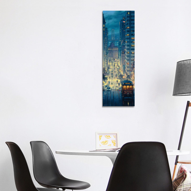 Light Canyon by Evgeny Lushpin - Wrapped Canvas Panoramic Print, 121.92 cm H x 40.64 cm W x 1.91 cm D