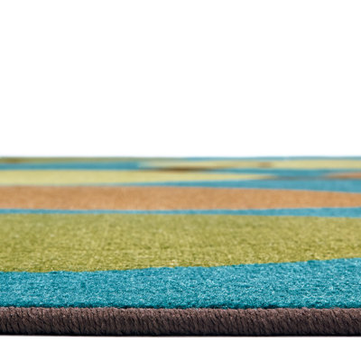 Tapis capitonné de qualité supérieure Owl-phabet