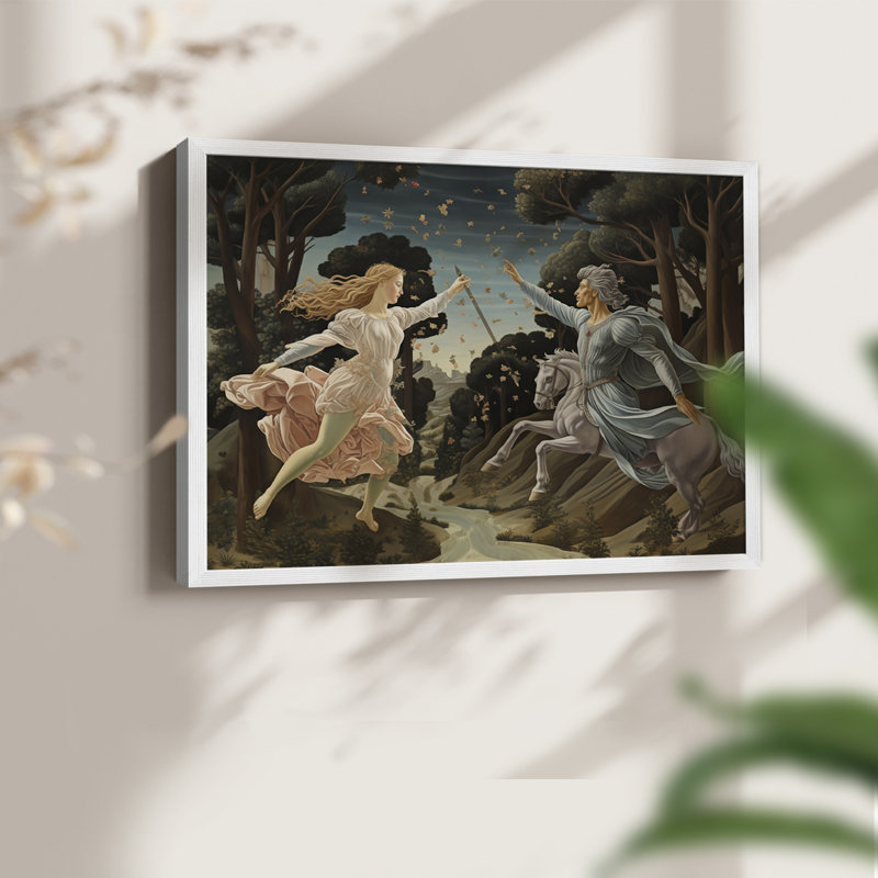 Angels From Above-XC -Framed Print - Restickable, 22" H x 28" W, White