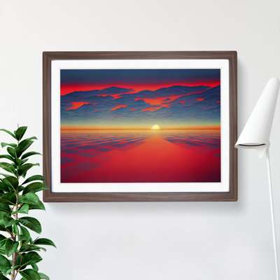 Showstopping Sunset - Single Picture Frame Print