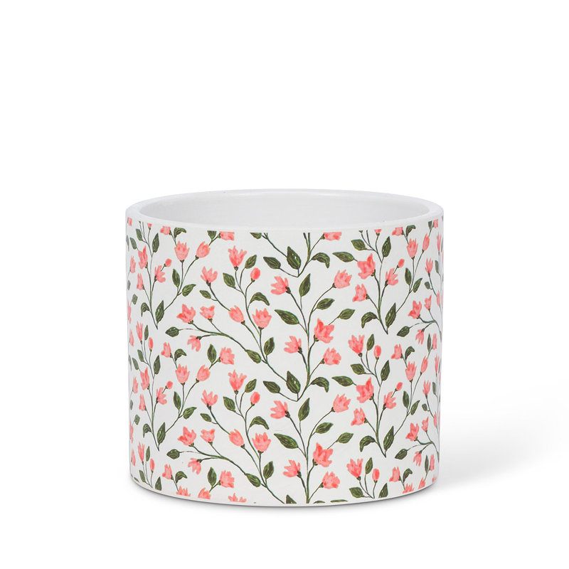 Cache-pot en argile Annaie, Petit