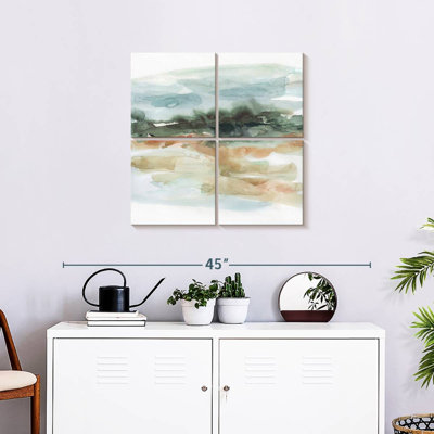 Paysage délavé