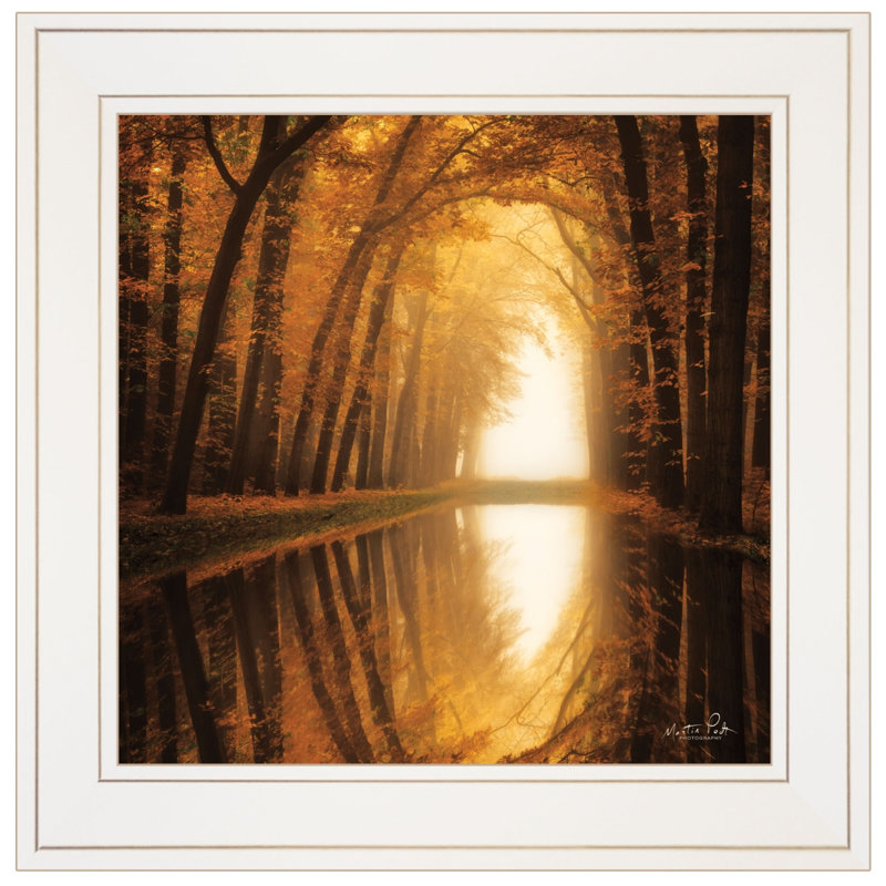 Lochem Reflections par Martin Podt - reproduction de photo sur papier encadrée