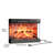 23'' W  3-side View Electric Fireplace For Recessed Installation