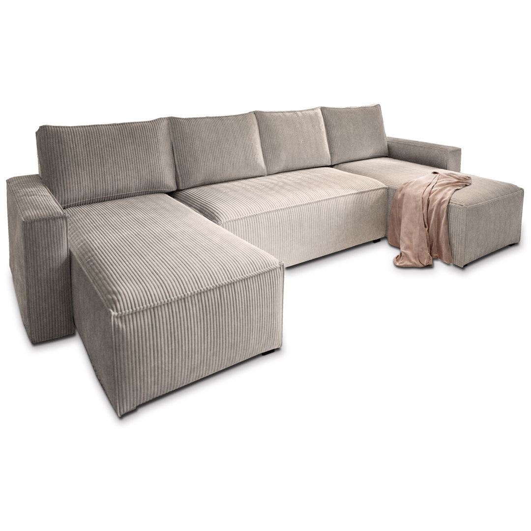 Ecksofa Shamonda mit Bettfunktion