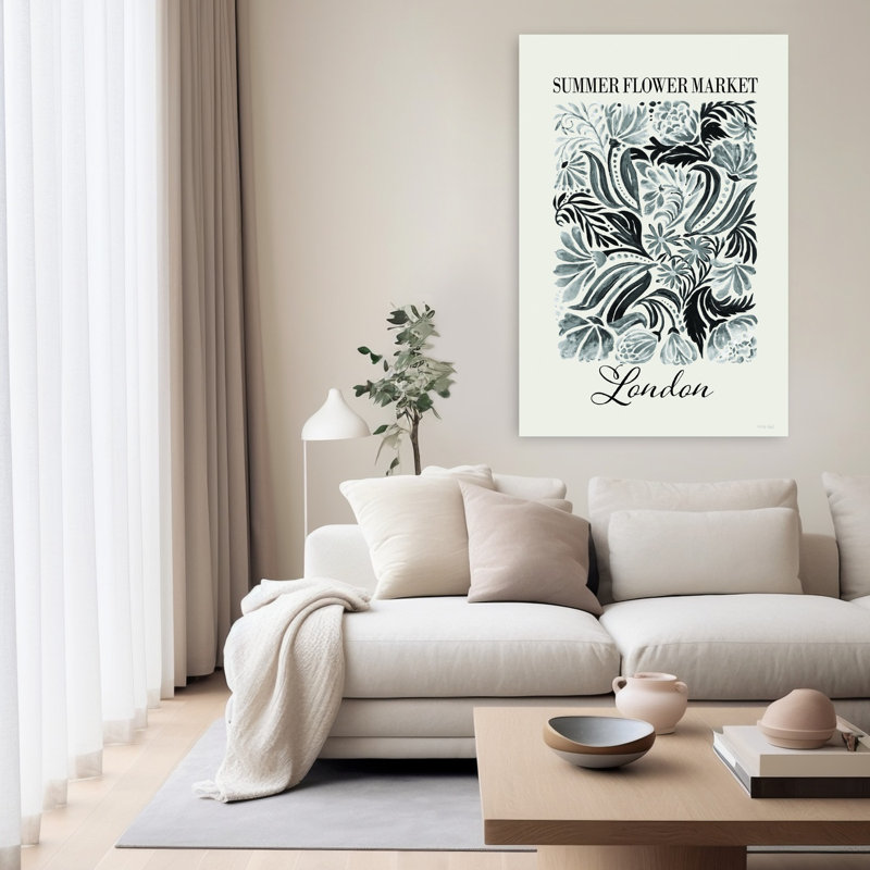 Art mural contemporain contemporain, H 60 po x l 40 po