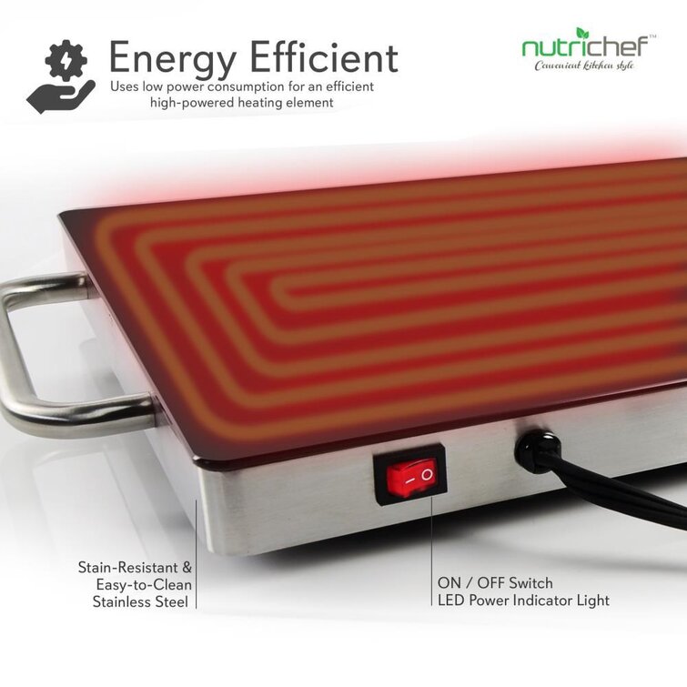 NutriChef Marmite/Soup Chafer Buffet Accessory & Reviews