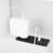 Annalie L-Shaped Writing Desk with Power Outlet